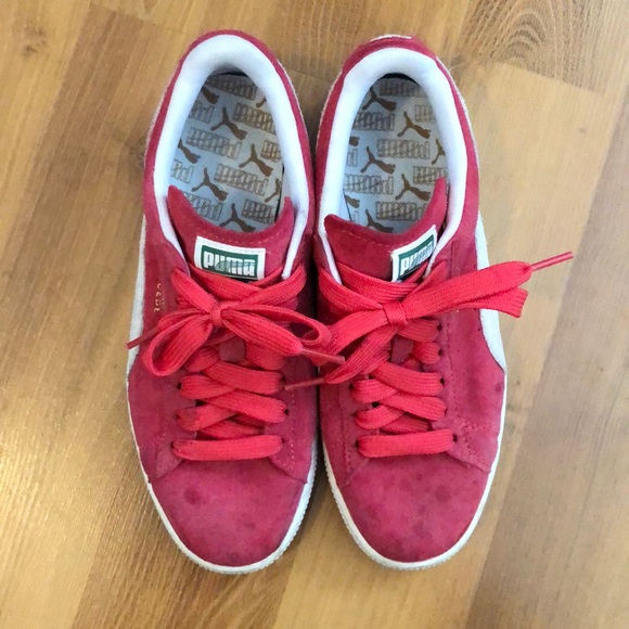 Puma Suede Classic XXI Women's Sneakers in red - Picture 2 of 4